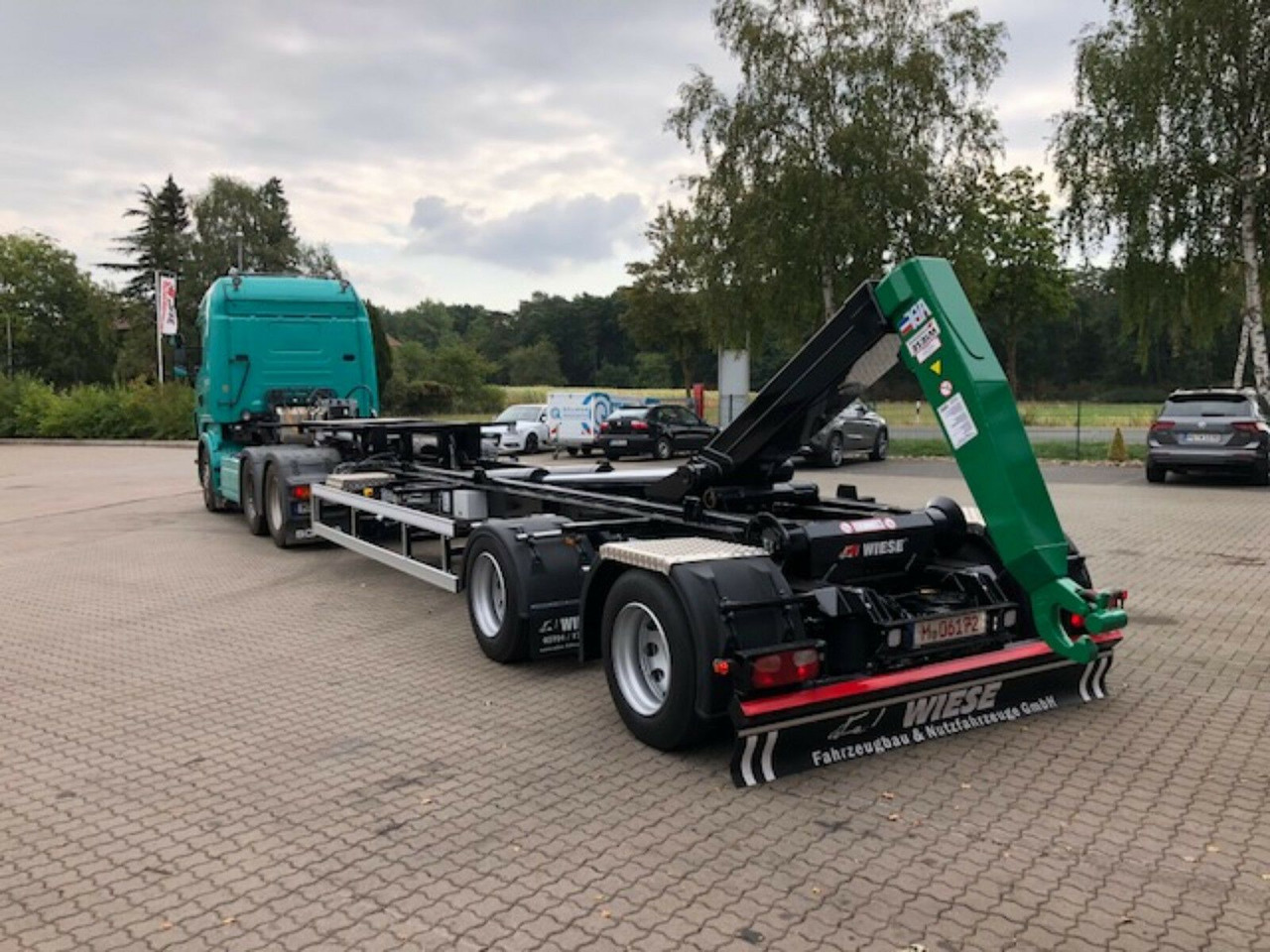 Auflieger Abrollkipper Hakenlift Hooklift - Container transporter/ Swap body semi-trailer: picture 5 Auflieger Abrollkipper Hakenlift Hooklift - Container transporter/ Swap body semi-trailer: picture 5