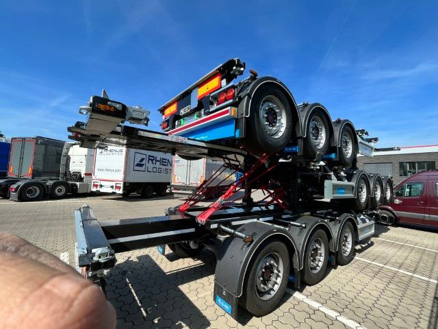 D-TEC Containerchassis Flexitrailer - Container transporter/ Swap body semi-trailer: picture 2 D-TEC Containerchassis Flexitrailer - Container transporter/ Swap body semi-trailer: picture 2