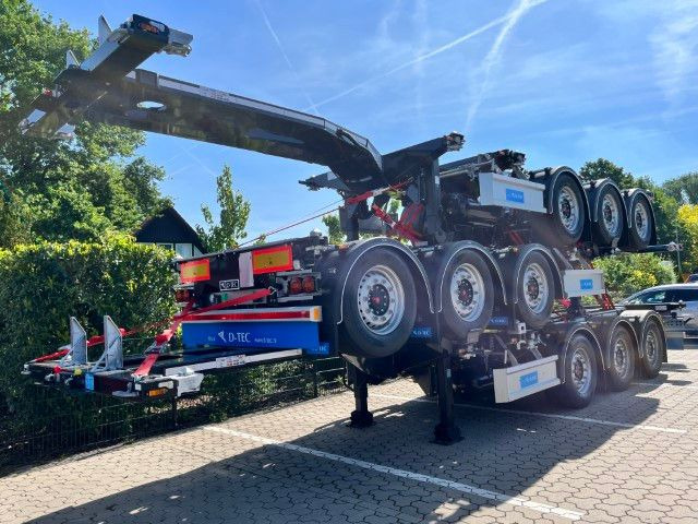 D-TEC Containerchassis Flexitrailer - Container transporter/ Swap body semi-trailer: picture 2 D-TEC Containerchassis Flexitrailer - Container transporter/ Swap body semi-trailer: picture 2