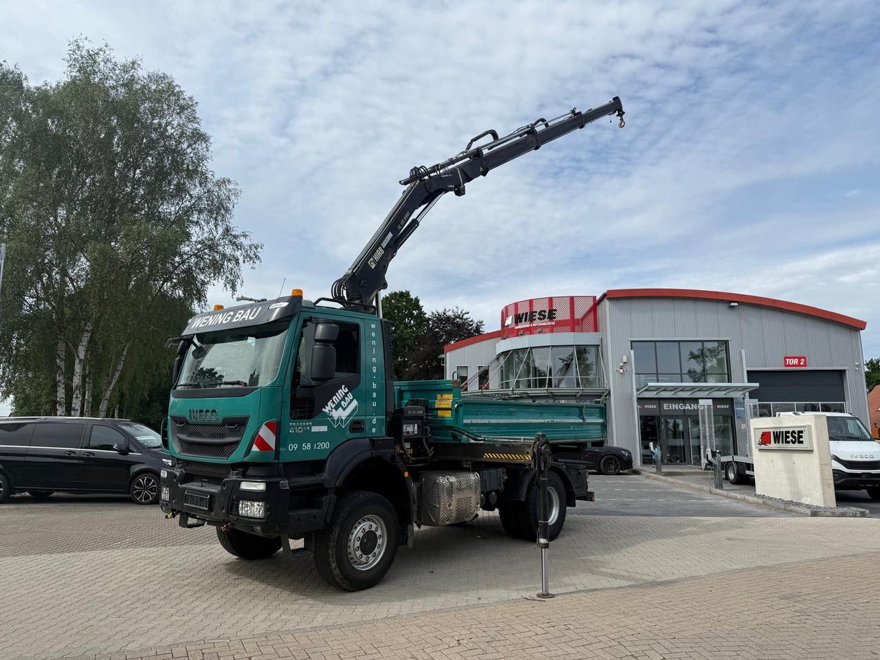 Iveco AD190 T/W Trakker 410 4x4 Allrad Kran KipperHIAB - Tipper, Crane truck: picture 5 Iveco AD190 T/W Trakker 410 4x4 Allrad Kran KipperHIAB - Tipper, Crane truck: picture 5