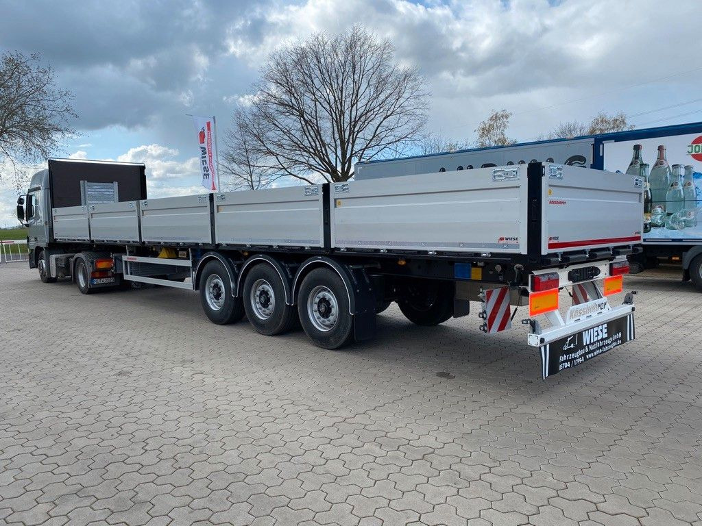 Kässbohrer Bordwandauflieger Twistlocks - Dropside/ Flatbed semi-trailer: picture 2 Kässbohrer Bordwandauflieger Twistlocks - Dropside/ Flatbed semi-trailer: picture 2