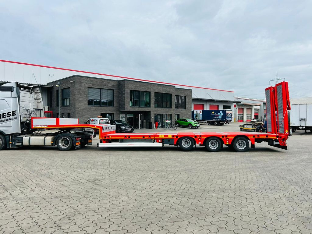 Kässbohrer SLS.HS Tieflader mit hydr. Schwanenhals - Low loader semi-trailer: picture 5 Kässbohrer SLS.HS Tieflader mit hydr. Schwanenhals - Low loader semi-trailer: picture 5