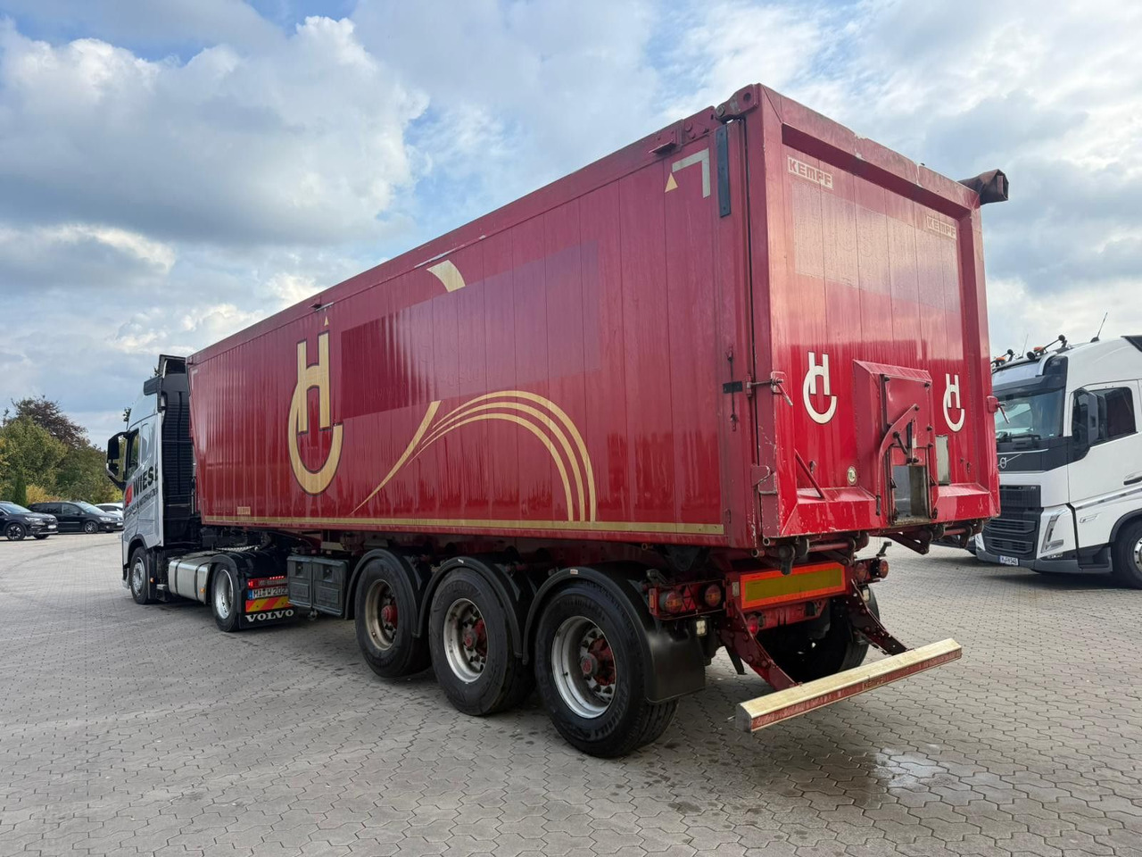 Kempf SKM Alu Kippmulde 50 m³, TÜV neu - Tipper semi-trailer: picture 4 Kempf SKM Alu Kippmulde 50 m³, TÜV neu - Tipper semi-trailer: picture 4