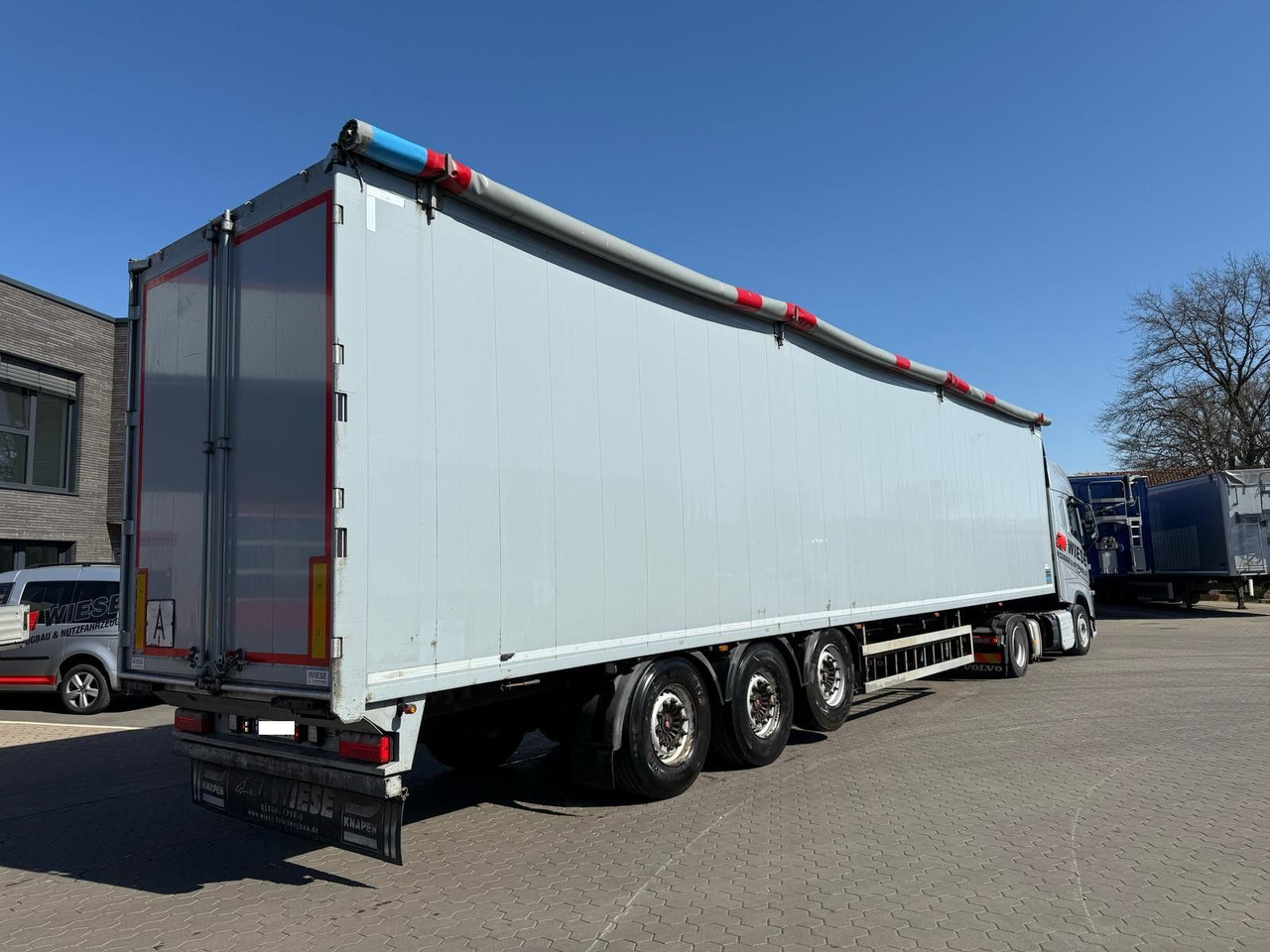 Knapen K100 Schubboden 92m³ 10 mm Boden, top Zustand - Walking floor semi-trailer: picture 4 Knapen K100 Schubboden 92m³ 10 mm Boden, top Zustand - Walking floor semi-trailer: picture 4