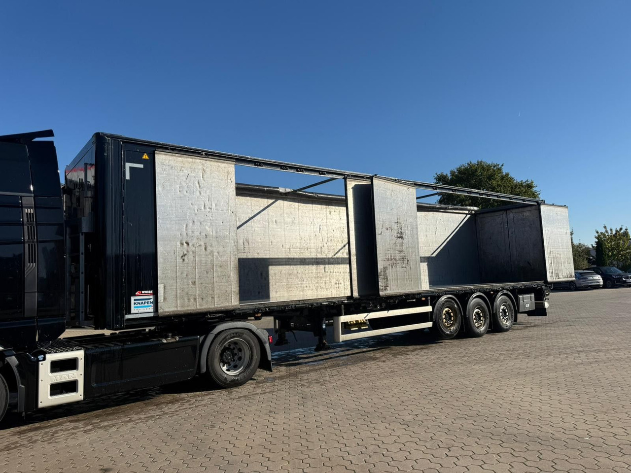 Knapen K502 Seitentüren Schubboden - Walking floor semi-trailer: picture 1 Knapen K502 Seitentüren Schubboden - Walking floor semi-trailer: picture 1