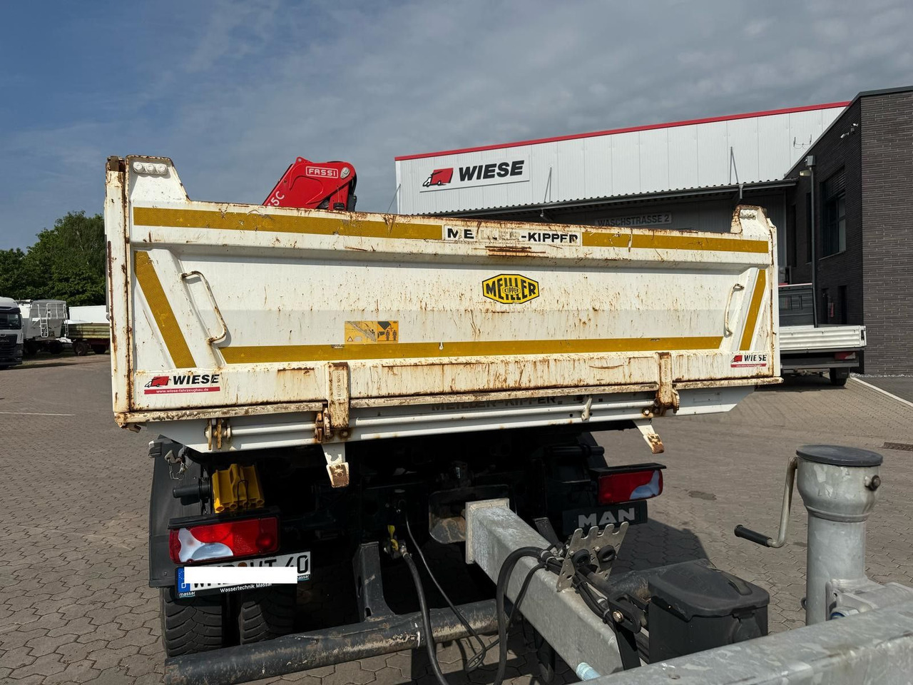 MAN TGM 18.320 4x2 BB mit Fassi F135 Kipper Kran - Tipper, Crane truck: picture 5 MAN TGM 18.320 4x2 BB mit Fassi F135 Kipper Kran - Tipper, Crane truck: picture 5