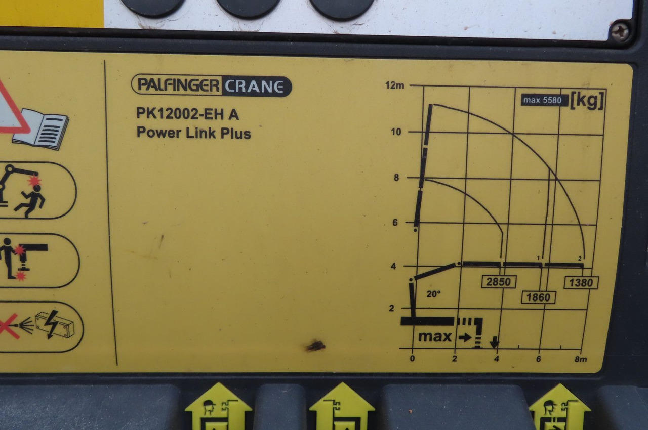 Mercedes-Benz Axor 1833 L - Glastransporter Kran Palfinger - Crane truck: picture 4 Mercedes-Benz Axor 1833 L - Glastransporter Kran Palfinger - Crane truck: picture 4