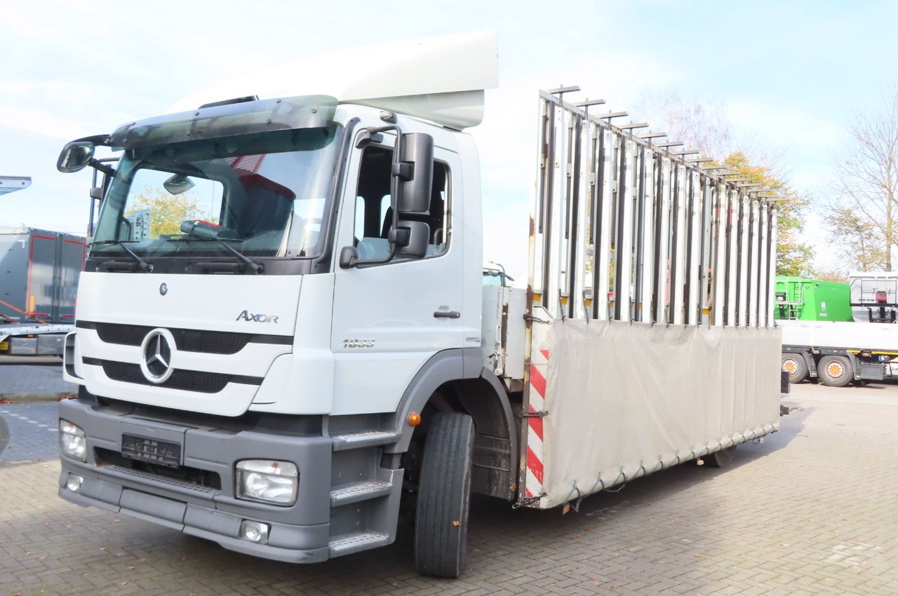 Mercedes-Benz Axor 1833 L - Glastransporter Kran Palfinger - Crane truck: picture 5 Mercedes-Benz Axor 1833 L - Glastransporter Kran Palfinger - Crane truck: picture 5