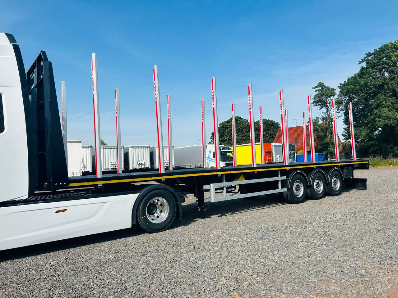 PAVIC PRSH27 Plateau Rungen Schnellwechselsystem - Timber semi-trailer: picture 1 PAVIC PRSH27 Plateau Rungen Schnellwechselsystem - Timber semi-trailer: picture 1