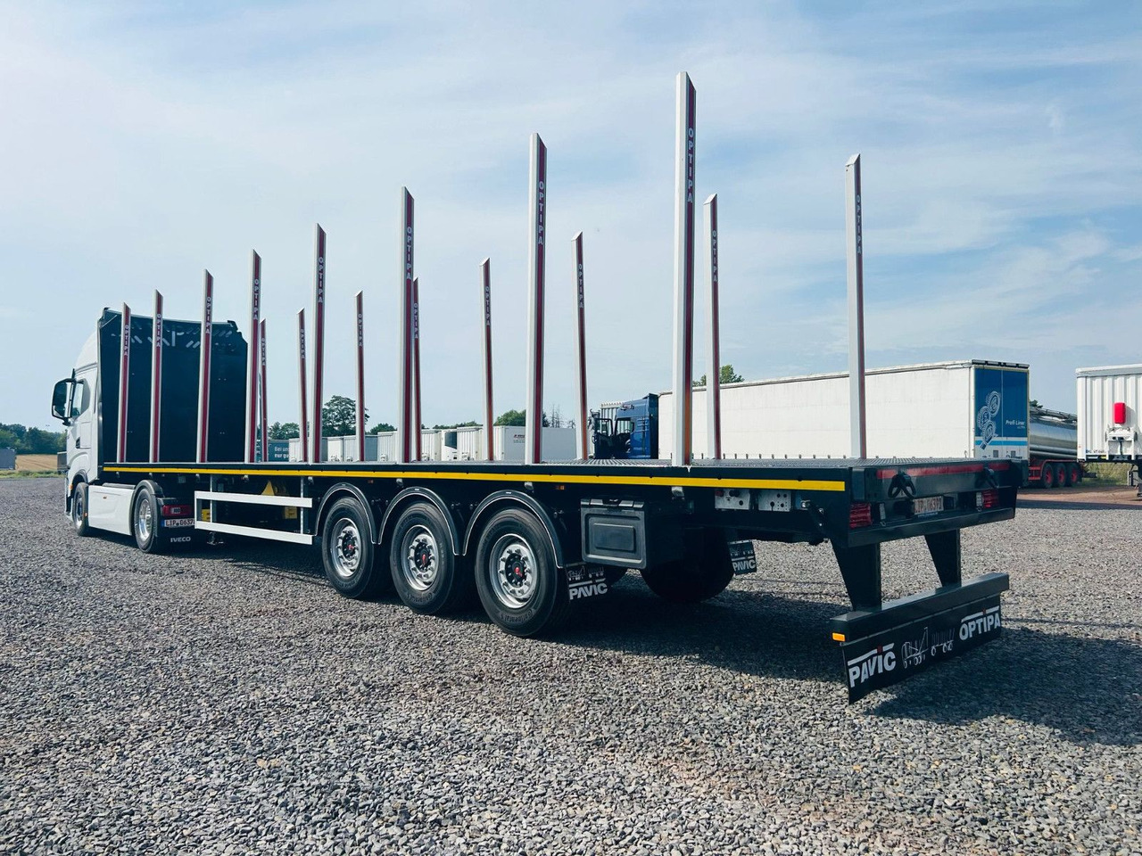 PAVIC PRSH27 Plateau Rungen Schnellwechselsystem - Timber semi-trailer: picture 3 PAVIC PRSH27 Plateau Rungen Schnellwechselsystem - Timber semi-trailer: picture 3