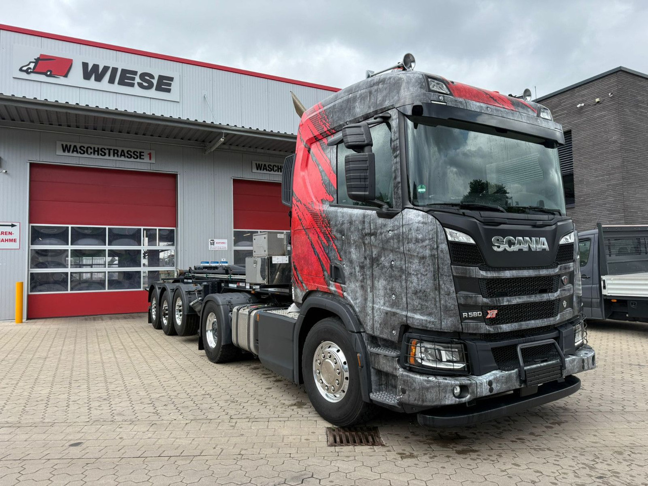 Scania R580 4x2 V8 Hydraulik 23.000 km Neuwertig - Tractor unit: picture 1 Scania R580 4x2 V8 Hydraulik 23.000 km Neuwertig - Tractor unit: picture 1