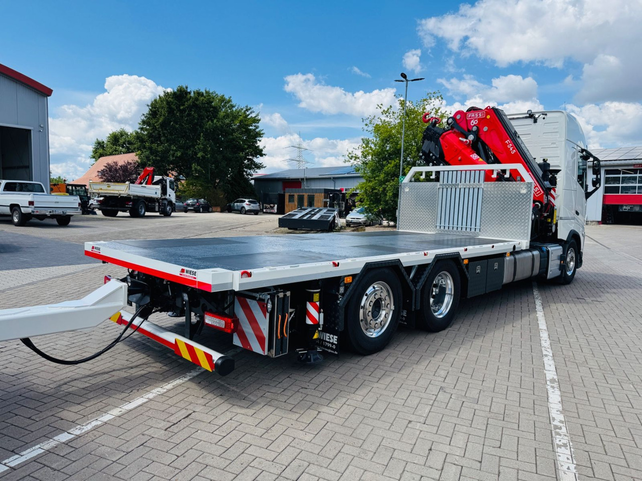 Volvo FH540 6x2 Containerpritsche mit F545RA.2.26 - Truck, Crane truck: picture 5 Volvo FH540 6x2 Containerpritsche mit F545RA.2.26 - Truck, Crane truck: picture 5