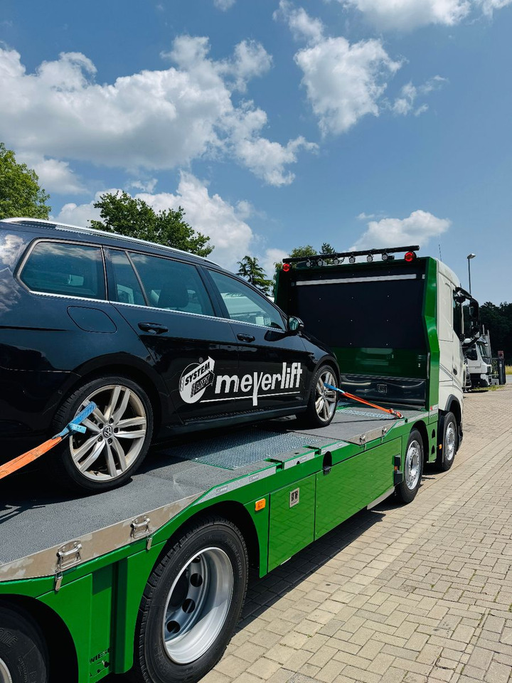 Dropside/ Flatbed truck Volvo Arbeitsbühnen Baumaschinentransporter mit Rampen: picture 12 Dropside/ Flatbed truck Volvo Arbeitsbühnen Baumaschinentransporter mit Rampen: picture 12