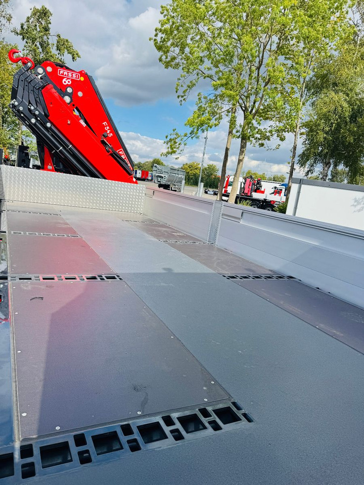 Dropside/ Flatbed truck, Crane truck Volvo FH 540 6x2 Container Fassi F545 Heck: picture 15