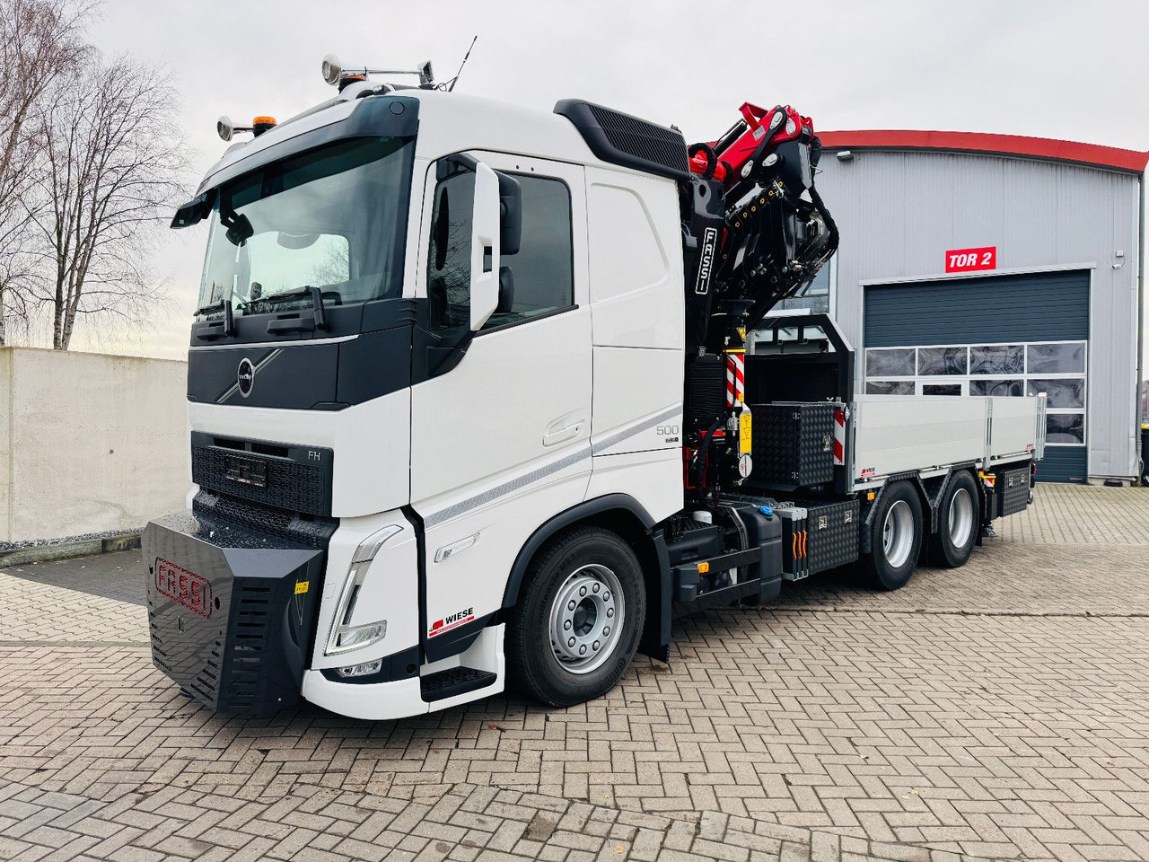 Volvo FH500 6x4 Fassi F545RA 2.27 mit Jib und Winde - Dropside/ Flatbed truck, Crane truck: picture 1 Volvo FH500 6x4 Fassi F545RA 2.27 mit Jib und Winde - Dropside/ Flatbed truck, Crane truck: picture 1