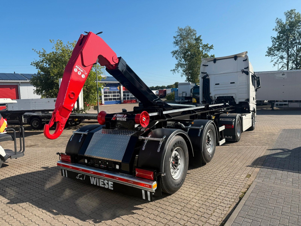 WIESE Abrollkipper - WAK 2-32 SK Sofort Verfügba - Tipper semi-trailer: picture 1 WIESE Abrollkipper - WAK 2-32 SK Sofort Verfügba - Tipper semi-trailer: picture 1