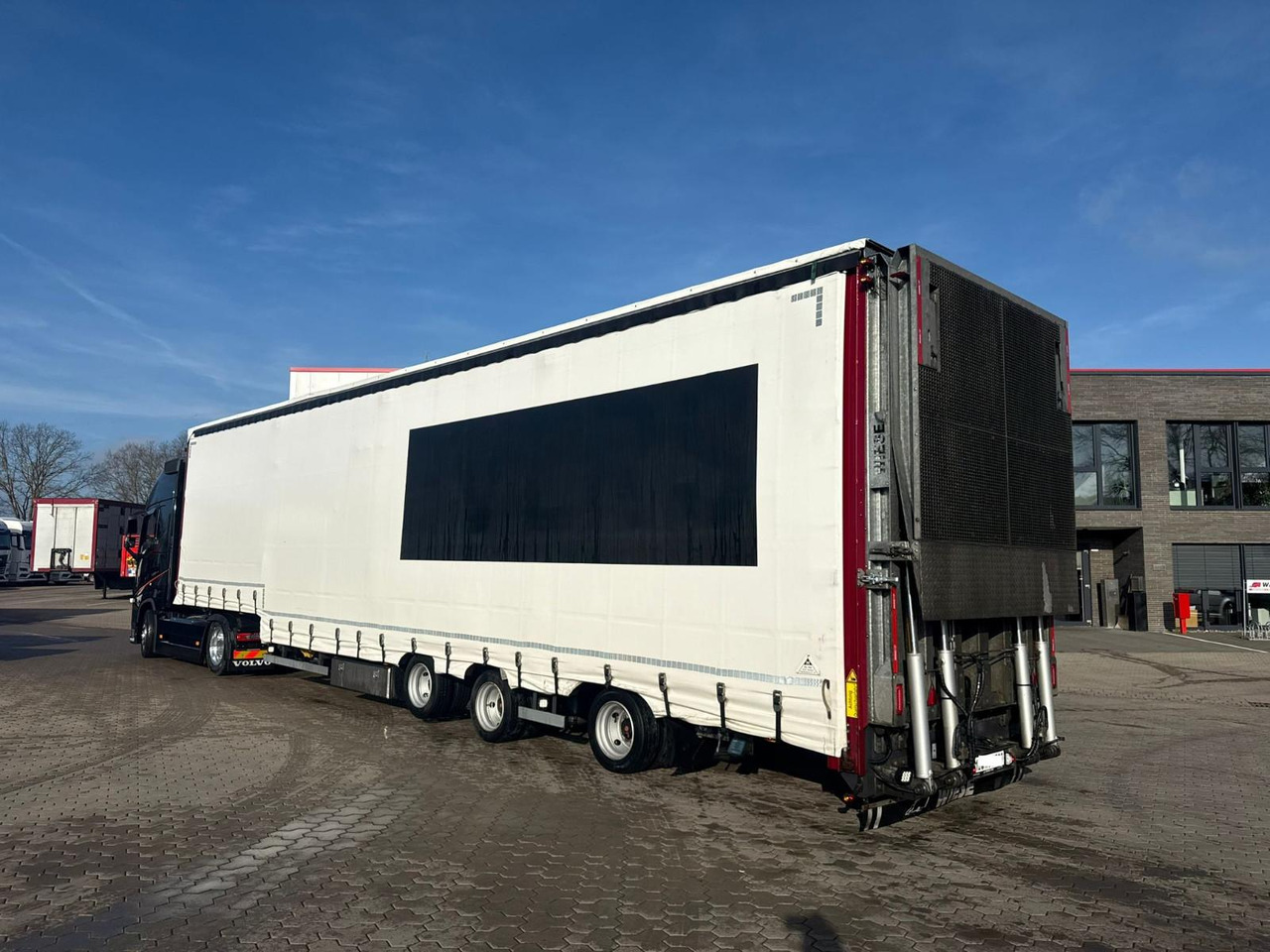 Wiese 3-Achs Mega Gabelstaplertransporter Rampen - Low loader semi-trailer: picture 3 Wiese 3-Achs Mega Gabelstaplertransporter Rampen - Low loader semi-trailer: picture 3