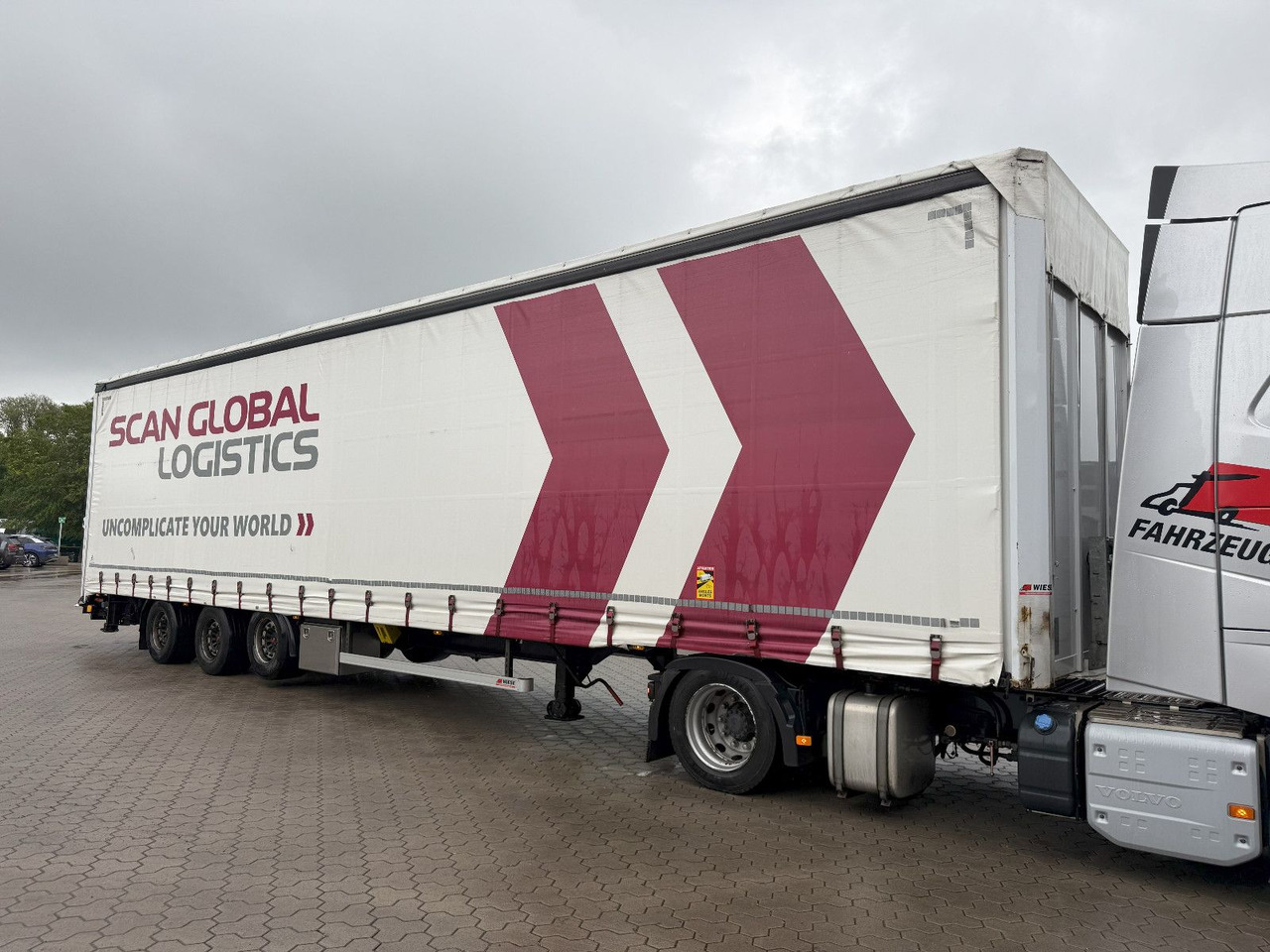 Wiese Mega Schiebeplane mit Dhollandia Rampe 9t - Curtainsider semi-trailer: picture 4 Wiese Mega Schiebeplane mit Dhollandia Rampe 9t - Curtainsider semi-trailer: picture 4