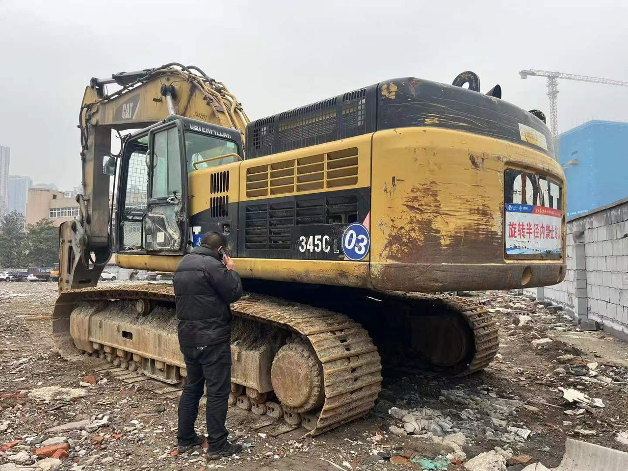 CATERPILLAR CAT-345C - Crawler excavator: picture 1 CATERPILLAR CAT-345C - Crawler excavator: picture 1