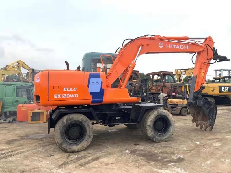 HITACHI EX120WD - Wheel excavator: picture 5 HITACHI EX120WD - Wheel excavator: picture 5
