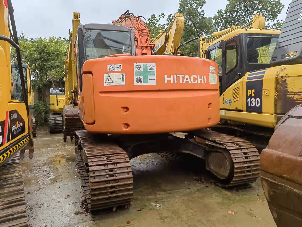HITACHI ZX135US - Crawler excavator: picture 3 HITACHI ZX135US - Crawler excavator: picture 3
