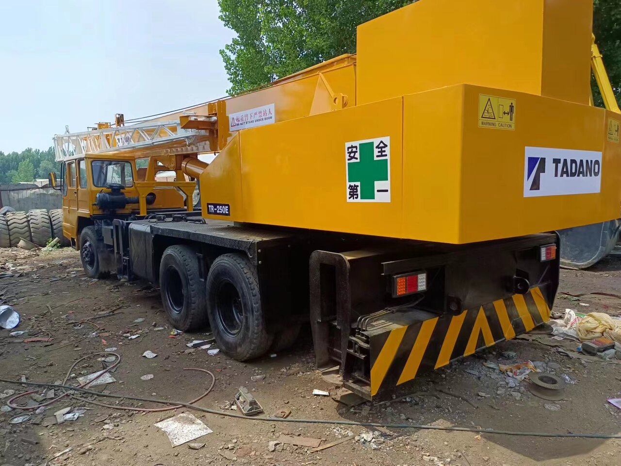 TADANO TR250E - Crane: picture 3 TADANO TR250E - Crane: picture 3