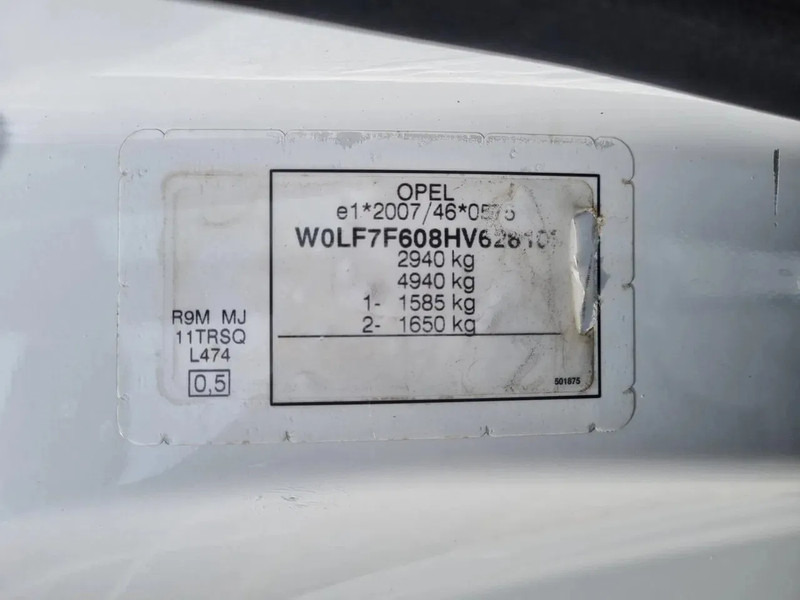 Small van, Combi van Opel VIVARO-B L2 Dubbele Cabine 6 Zits 1.6 CDTI 95 PK Euro 6: picture 9
