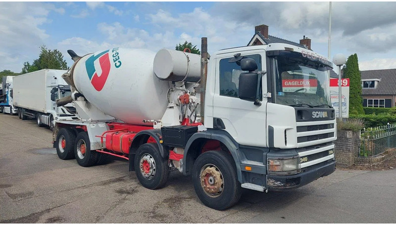 Scania P114-340 8x4 Mixer Full Steel Spring - Concrete mixer truck: picture 2 Scania P114-340 8x4 Mixer Full Steel Spring - Concrete mixer truck: picture 2
