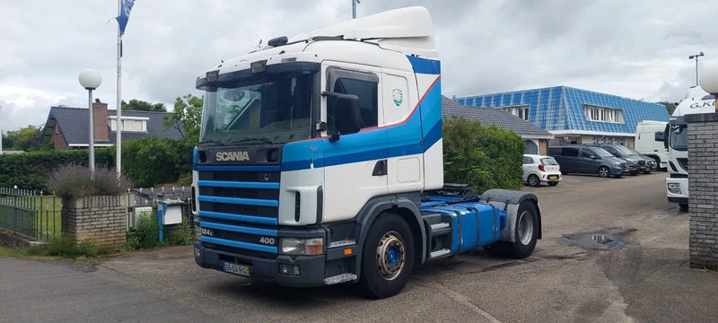Scania R124-400 4x2 TRUCKHEAD + KIPPER HYDRAULIC + AIRO + RETARDER - Tractor unit: picture 1 Scania R124-400 4x2 TRUCKHEAD + KIPPER HYDRAULIC + AIRO + RETARDER - Tractor unit: picture 1