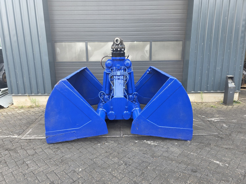 Overslaggrijper 3500 liter clamshell bucket sennebogen liebherr lh fuchs mantsinen - Grapple for Construction machinery: picture 1 Overslaggrijper 3500 liter clamshell bucket sennebogen liebherr lh fuchs mantsinen - Grapple for Construction machinery: picture 1