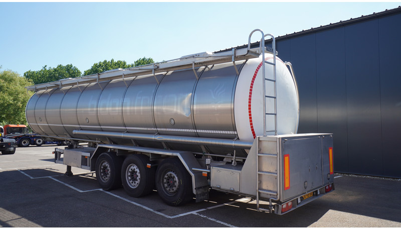 Tank semi-trailer for transportation of food Burg 3 AXLE FOOD TRAILER 38.200LTR: picture 6