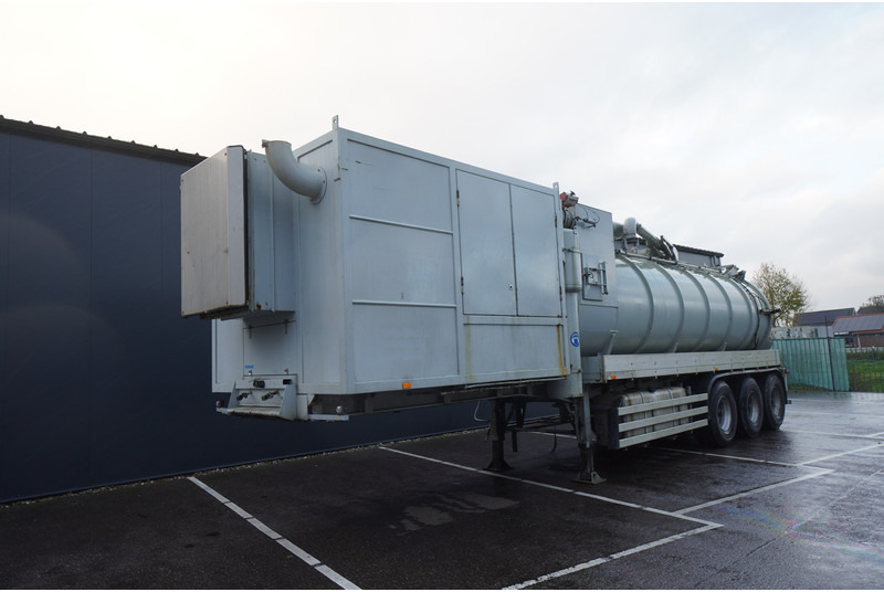 Burg 3 AXLE VACUUM TANK TRAILER SUCK AND PRESS - Tank semi-trailer: picture 2 Burg 3 AXLE VACUUM TANK TRAILER SUCK AND PRESS - Tank semi-trailer: picture 2
