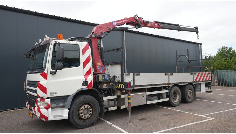DAF CF 75.310 6x2 open box with HMF 1420 crane - Crane truck: picture 3 DAF CF 75.310 6x2 open box with HMF 1420 crane - Crane truck: picture 3