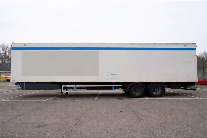 LAG Closed box trailer - Dropside/ Flatbed semi-trailer: picture 1 LAG Closed box trailer - Dropside/ Flatbed semi-trailer: picture 1