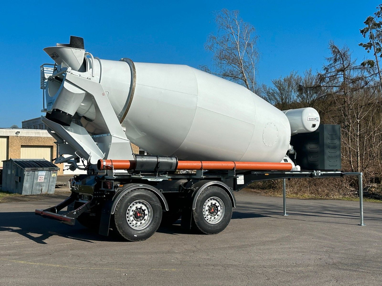 Leasing of  EUROMIX MTP - 10m³ Betonmischer-Auflieger EUROMIX MTP - 10m³ Betonmischer-Auflieger: picture 9