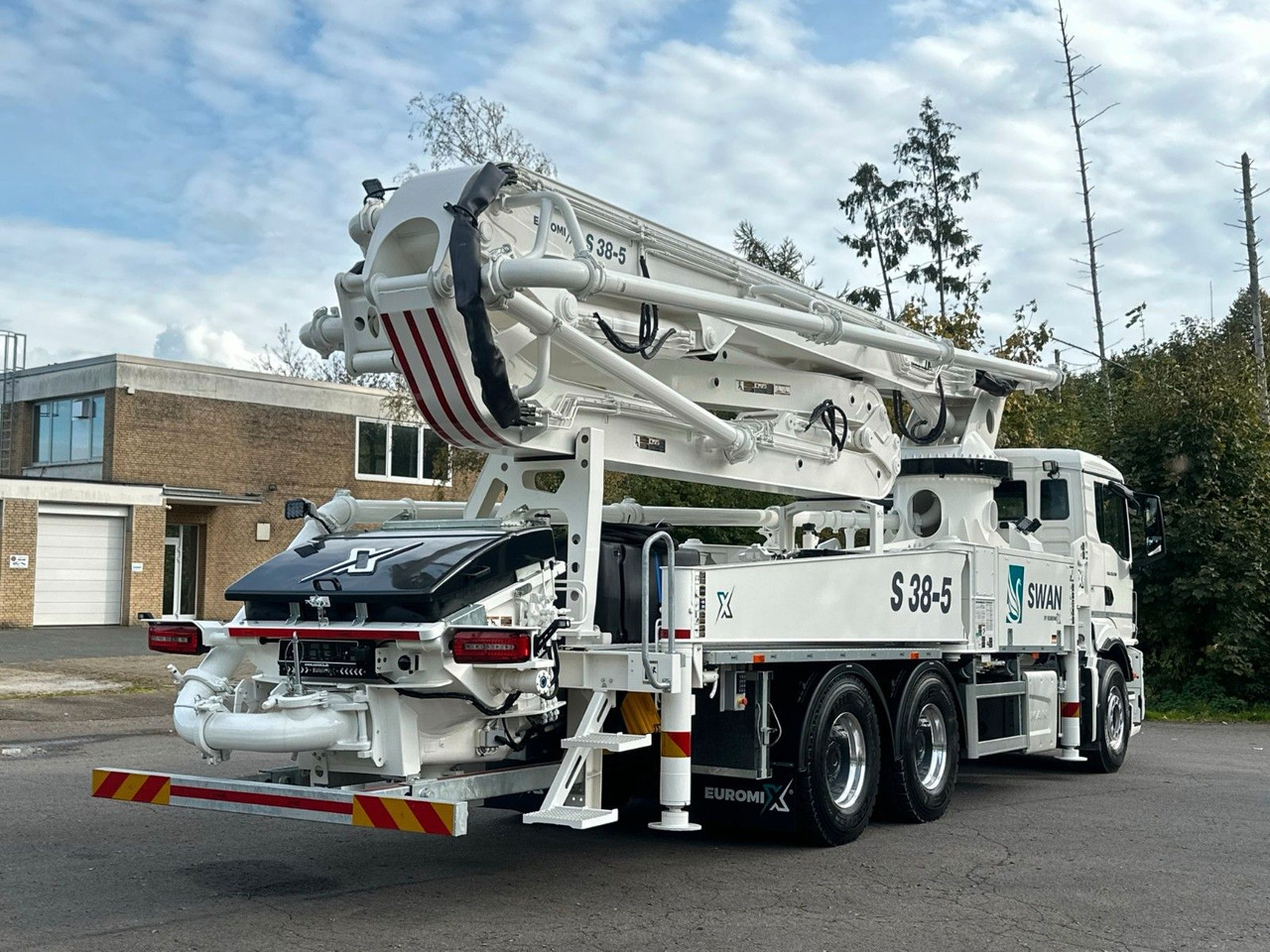 MAN TGS 26.510 6x4 SWAN TSP 38-5 160RZ ( 38m ) - Concrete mixer truck: picture 5 MAN TGS 26.510 6x4 SWAN TSP 38-5 160RZ ( 38m ) - Concrete mixer truck: picture 5
