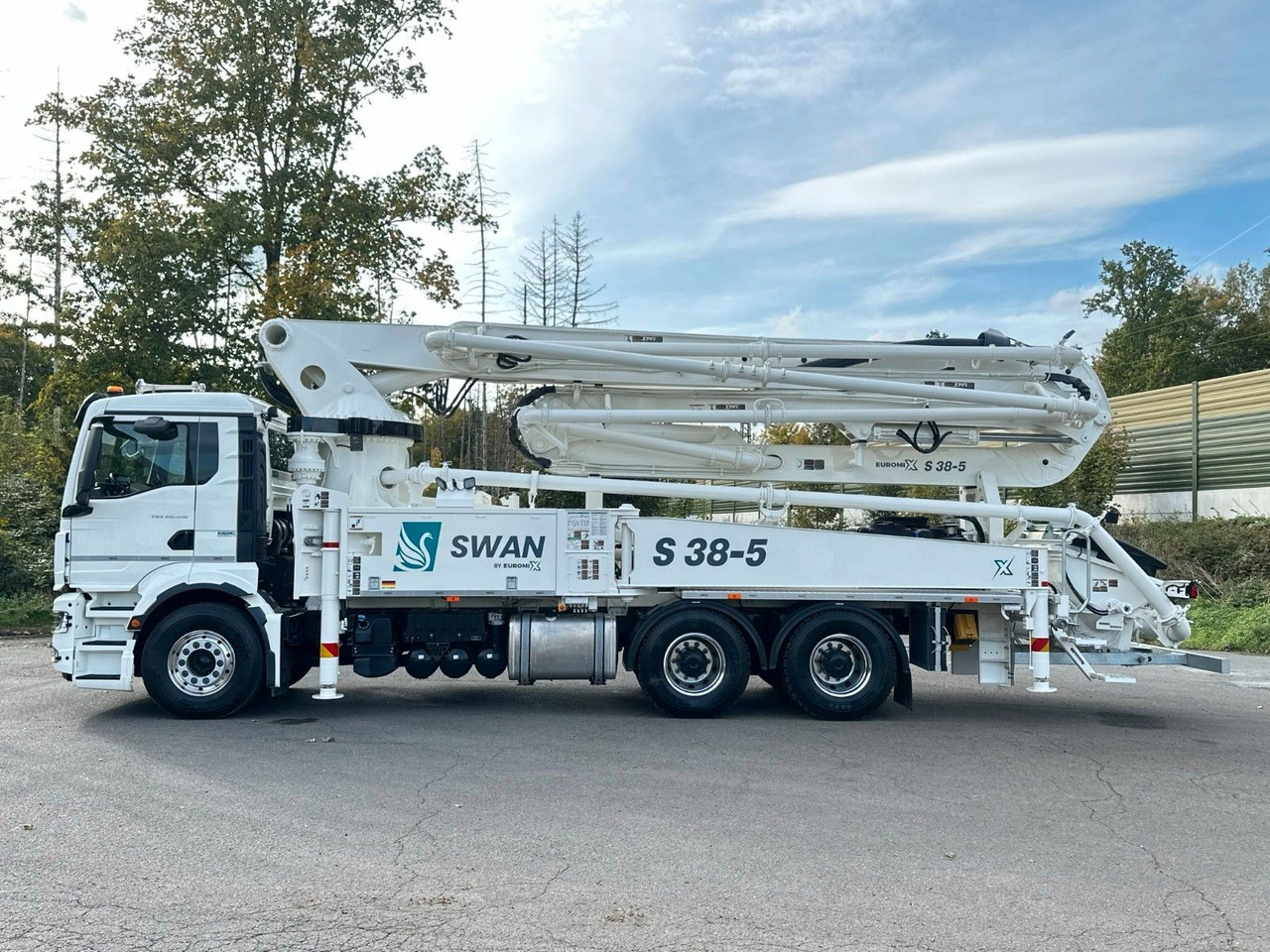 MAN TGS 26.510 6x4 SWAN TSP 38-5 160RZ ( 38m ) - Concrete mixer truck: picture 4 MAN TGS 26.510 6x4 SWAN TSP 38-5 160RZ ( 38m ) - Concrete mixer truck: picture 4