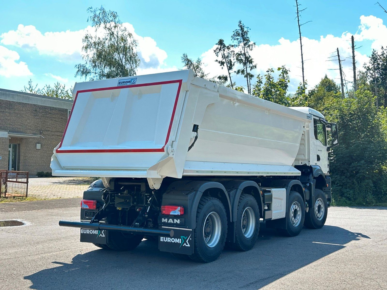 Tipper MAN TGS 37.520 8x4 EuromixMTP Mulden Kipper: picture 12