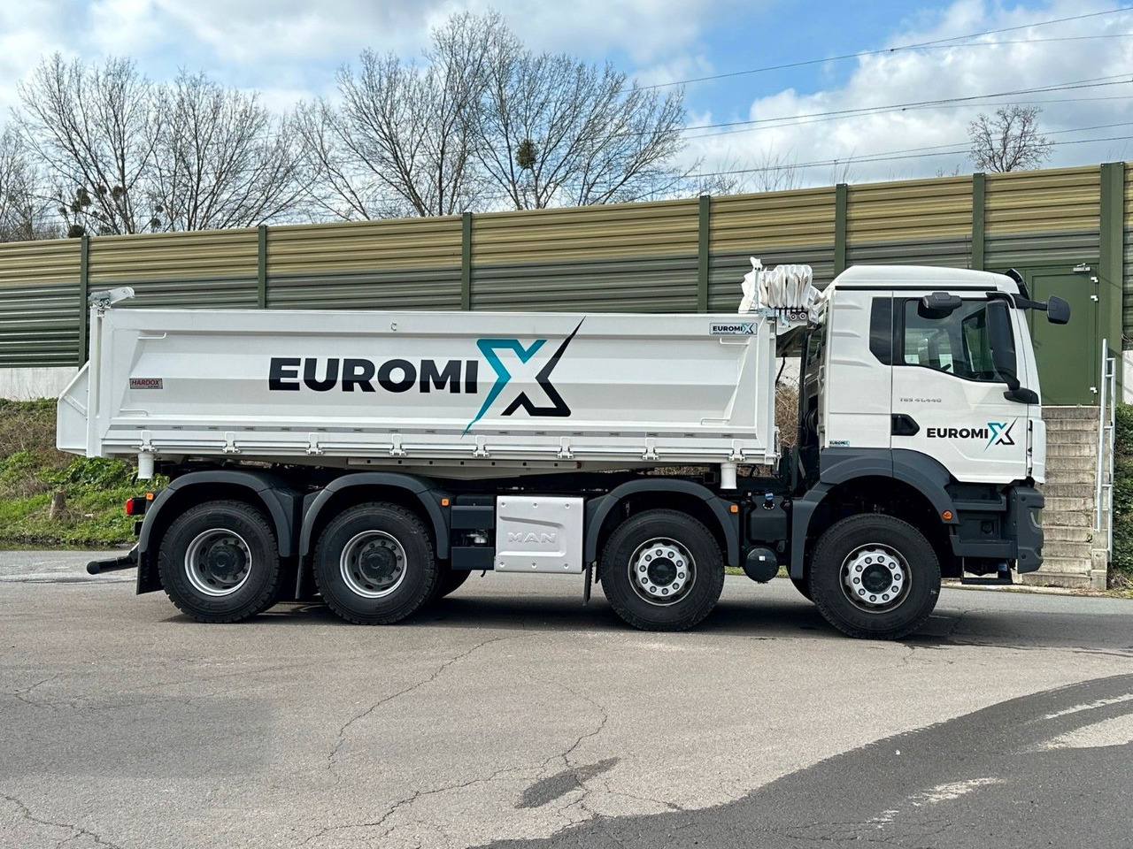 Concrete mixer truck MAN TGS 41.440 8x4 WECHSELSYSTEM KIPPER+MISCHER: picture 26