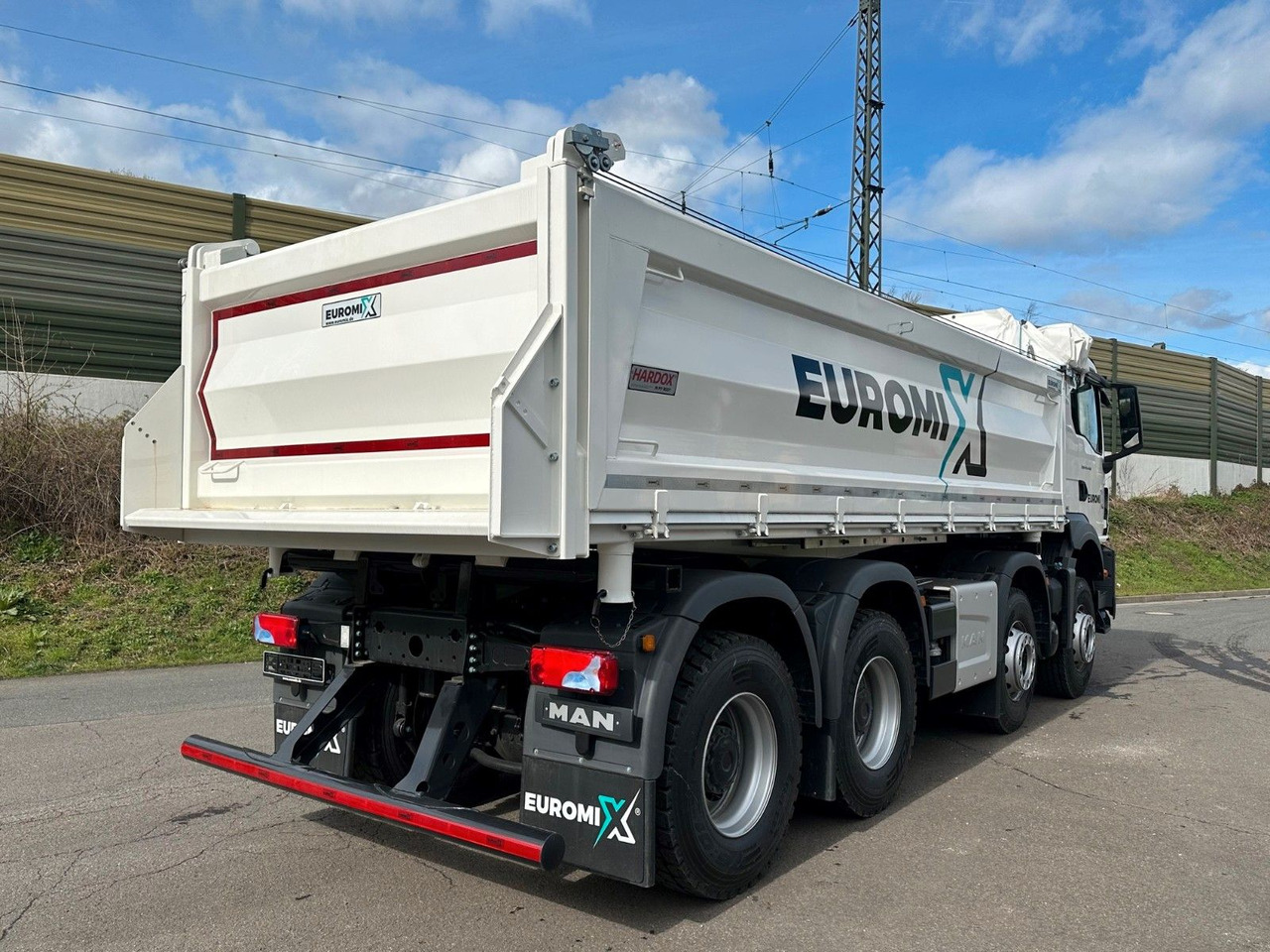 Concrete mixer truck MAN TGS 41.440 8x4 WECHSELSYSTEM KIPPER+MISCHER: picture 28