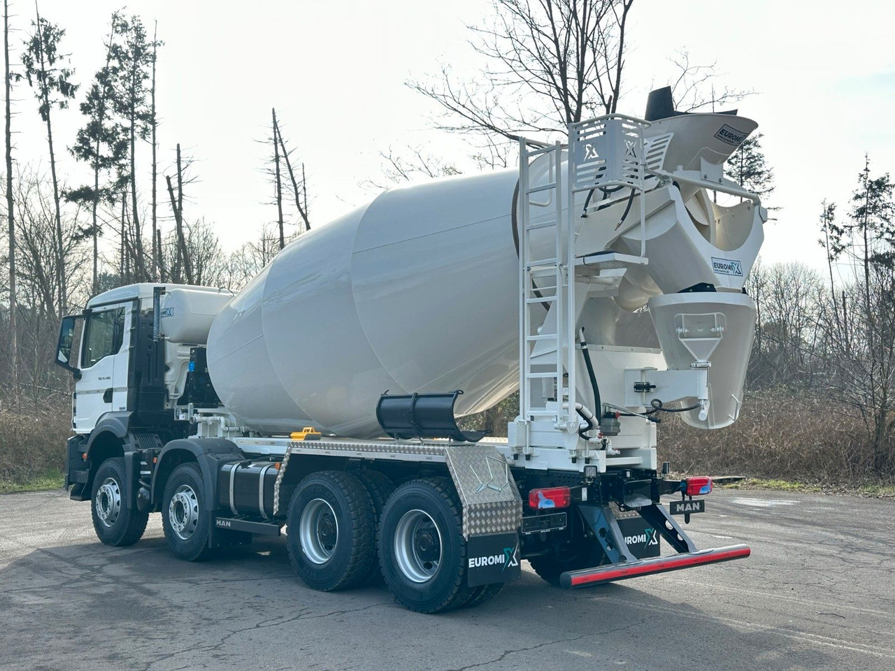 Concrete mixer truck MAN TGS 41.480 8x4 /Euro6e  Euromix EM 12 R: picture 5