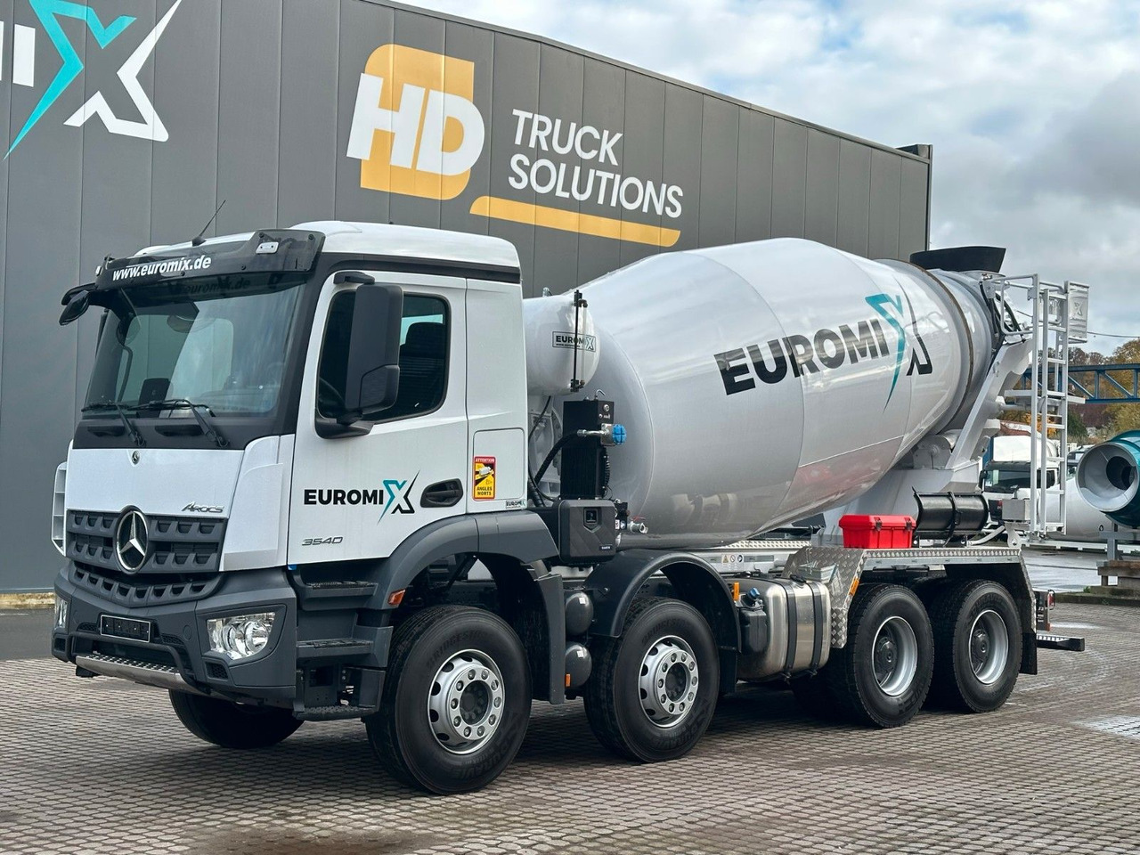 Mercedes-Benz Arocs 5 3540 8x4 EURO 6e EuromixMTP EM 9 L - Concrete mixer truck: picture 1 Mercedes-Benz Arocs 5 3540 8x4 EURO 6e EuromixMTP EM 9 L - Concrete mixer truck: picture 1