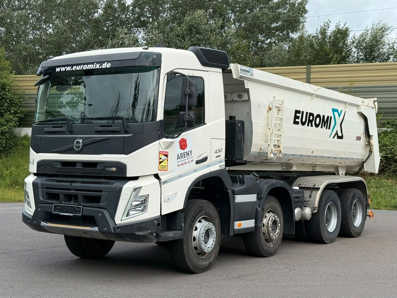 Volvo FMX 430 8X4 EuromixMTP 16m³ Hydraulische Klappe - Tipper: picture 2 Volvo FMX 430 8X4 EuromixMTP 16m³ Hydraulische Klappe - Tipper: picture 2