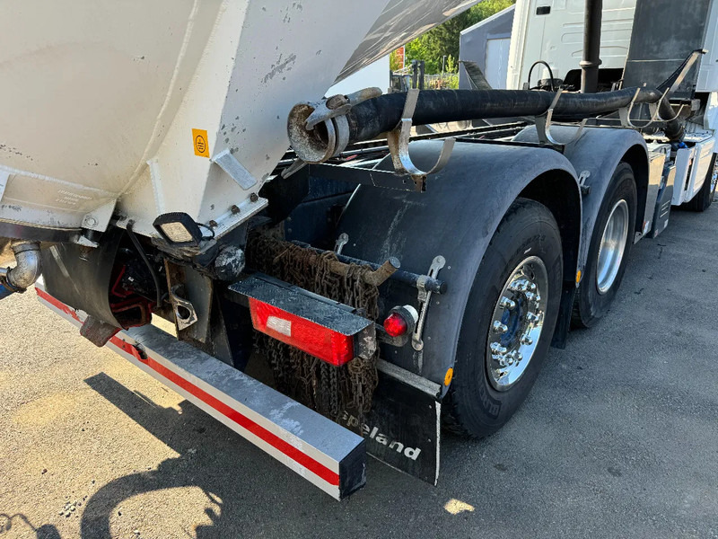 Tank truck Scania R580 V8 6x2, Retarder, Compressor, Silo / Bulk, 2015: picture 10