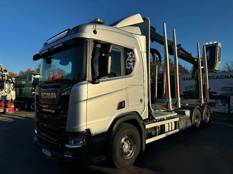 Scania R730 V8 6X4, Retarder, Timber-truck + Kran, 2020 - Timber truck, Crane truck: picture 4 Scania R730 V8 6X4, Retarder, Timber-truck + Kran, 2020 - Timber truck, Crane truck: picture 4