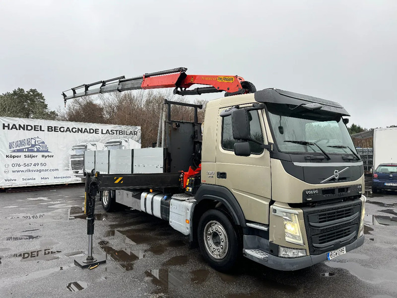 Volvo FM 11.330 4x2, Flatbed-truck with 18t/m Crane, 2014 - Dropside/ Flatbed truck, Crane truck: picture 1 Volvo FM 11.330 4x2, Flatbed-truck with 18t/m Crane, 2014 - Dropside/ Flatbed truck, Crane truck: picture 1