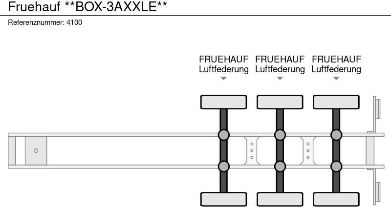 Closed box semi-trailer Fruehauf **BOX-3AXXLE**: picture 7