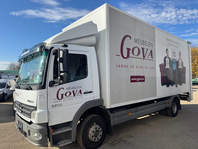 Mercedes-Benz Atego 1218 **BELGIAN TRUCK-REMOVAL LIFT TO 1ST FLOOR-TUV 02/2026** - Box truck: picture 1 Mercedes-Benz Atego 1218 **BELGIAN TRUCK-REMOVAL LIFT TO 1ST FLOOR-TUV 02/2026** - Box truck: picture 1