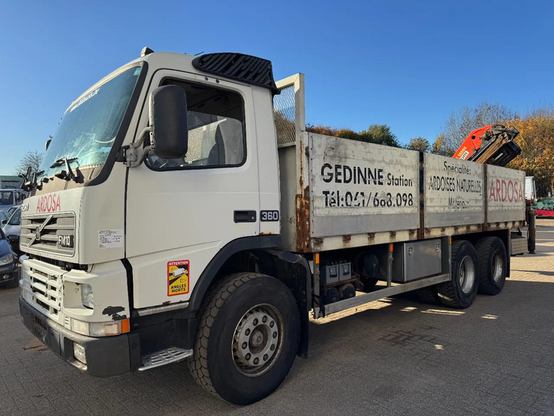 Volvo FM 10.360 **BELGIAN TRUCK-FULL STEEL-PALFINGER PK16000** - Dropside/ Flatbed truck, Crane truck: picture 1 Volvo FM 10.360 **BELGIAN TRUCK-FULL STEEL-PALFINGER PK16000** - Dropside/ Flatbed truck, Crane truck: picture 1