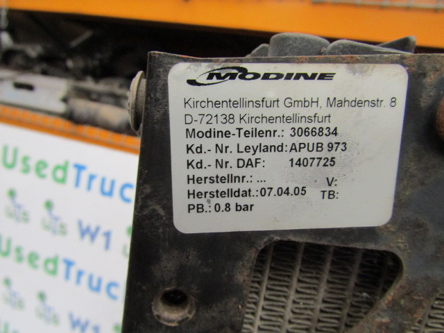 DAF LF 55 RADIATOR P/NO 3066834 - Radiator for Truck: picture 2 DAF LF 55 RADIATOR P/NO 3066834 - Radiator for Truck: picture 2